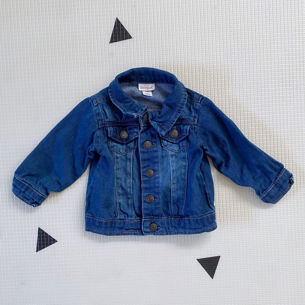 6M-9M Cat & Jack Baby Denim Jacket